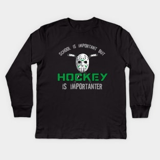 Hockey School Kids Long Sleeve T-Shirt